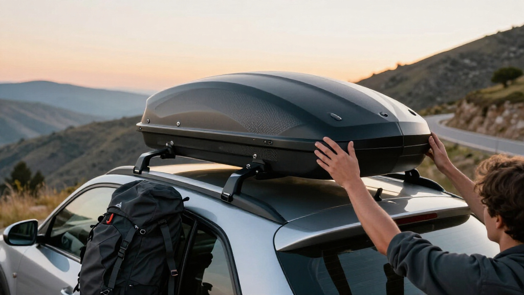 best top rated rooftop cargo box for cross-country road trips