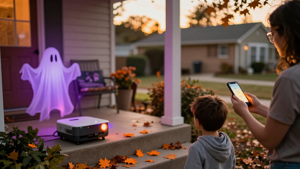 smart Halloween projectors