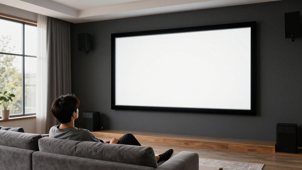 best fixed frame projector screens for dedicated theaters
