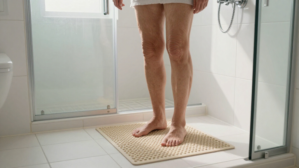 anti-slip shower mats for seniors