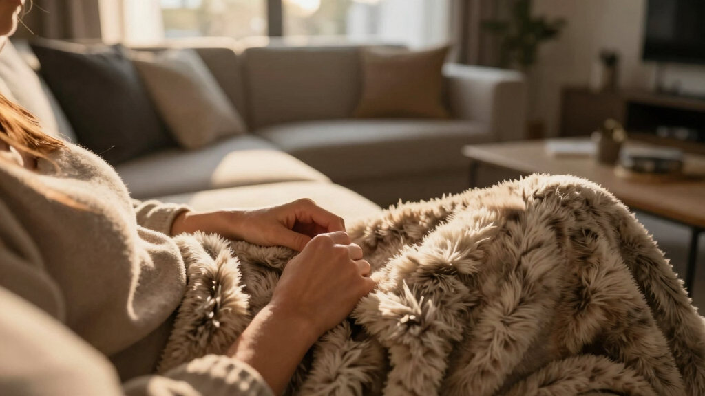 fauxfur throw blankets