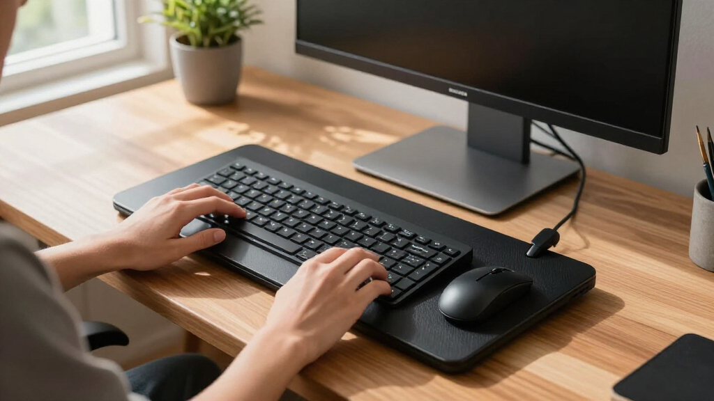 keyboard tray under desk heavy duty