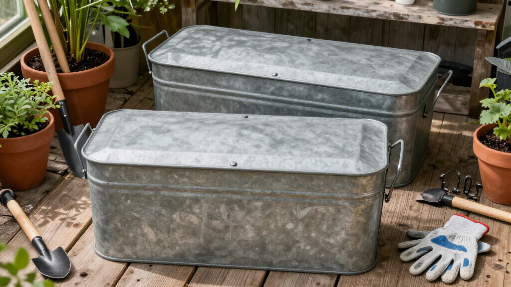 best rodent proof metal storage bins large