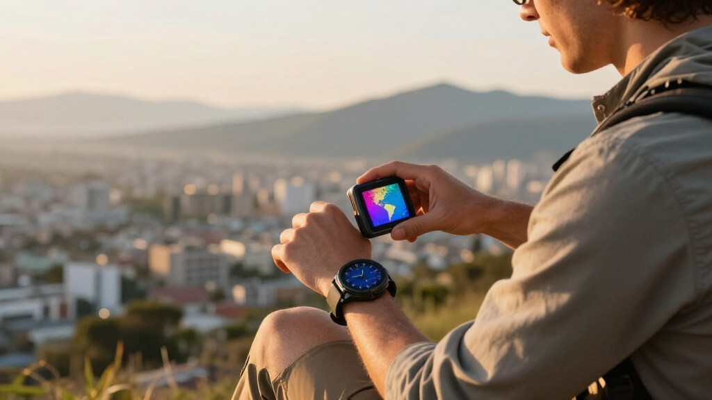 portable world clock for travelers