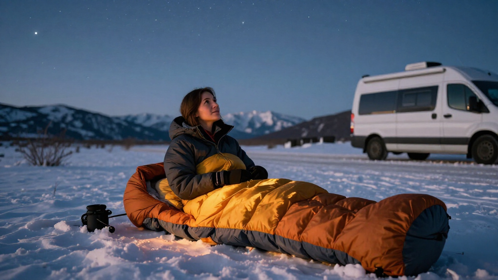 best sleeping bag expedition for cold nights on winter road trips