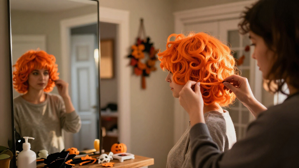 Halloween costume wigs