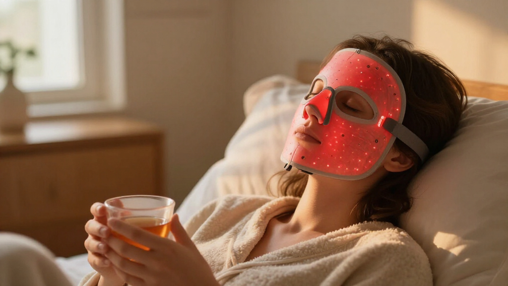 red light therapy mask