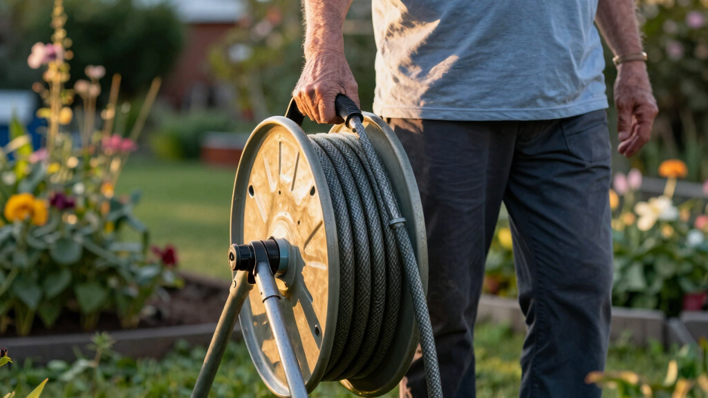 best garden hose reels for seniors