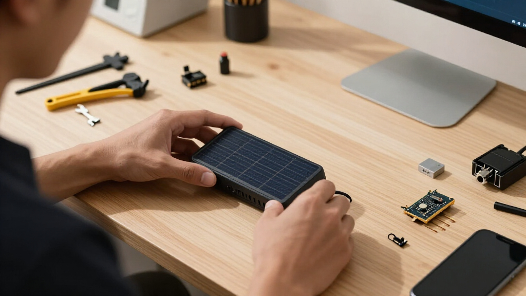 solar-powered portable phone chargers