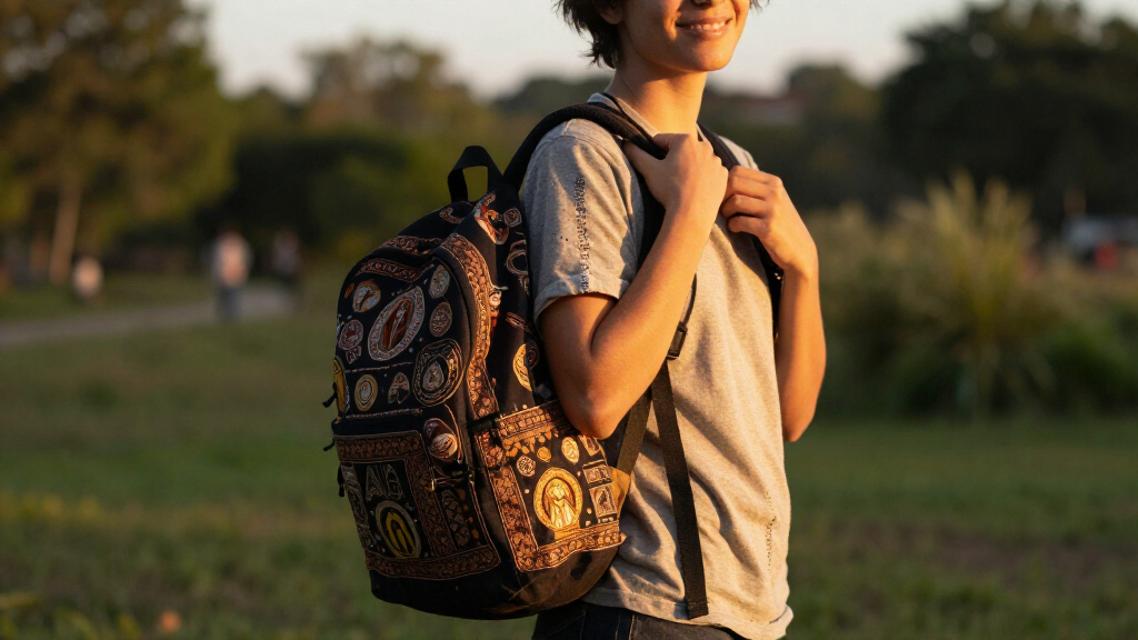 religious-themed backpacks