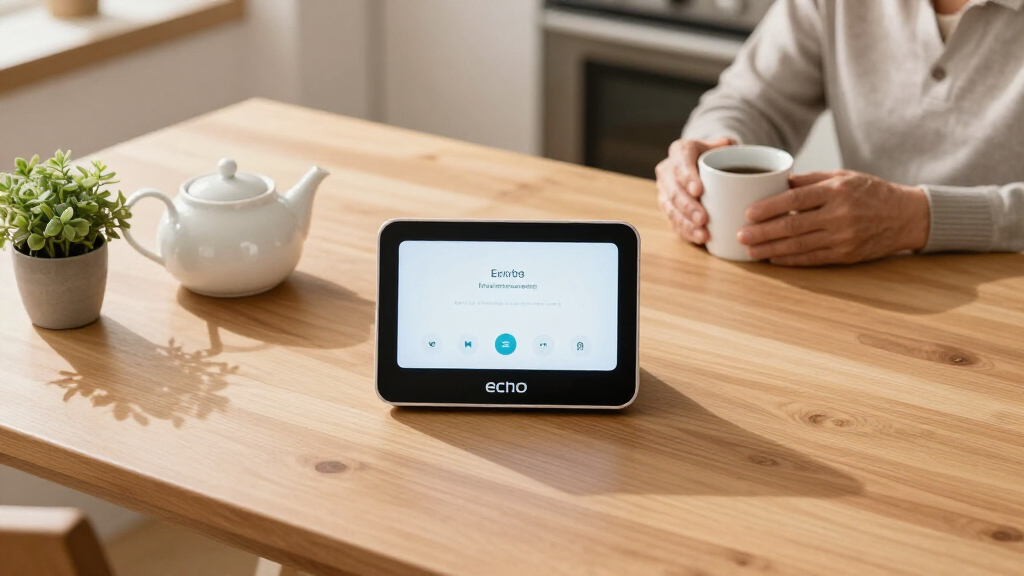 echo show device for seniors living alone