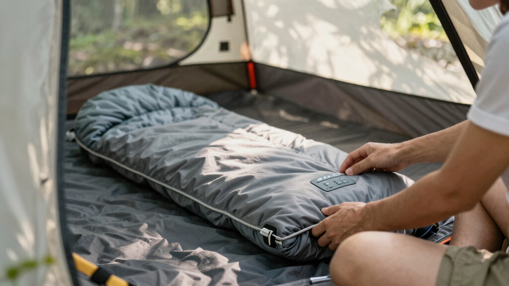best electric sleeping bag liner for camping