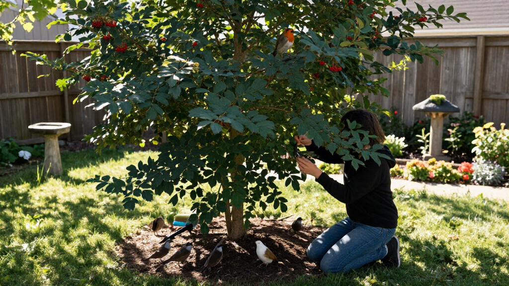 best compact trees for attracting birds