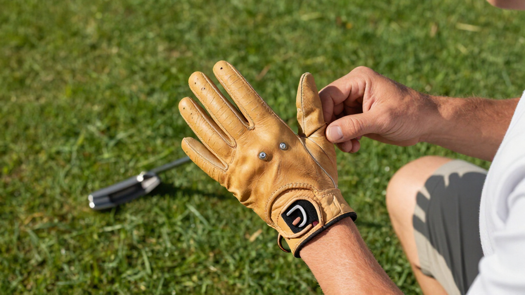 leather golf gloves