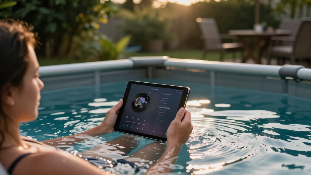 above ground pool