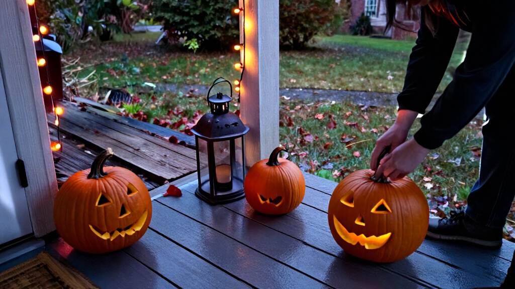 Halloween outdoor decorations