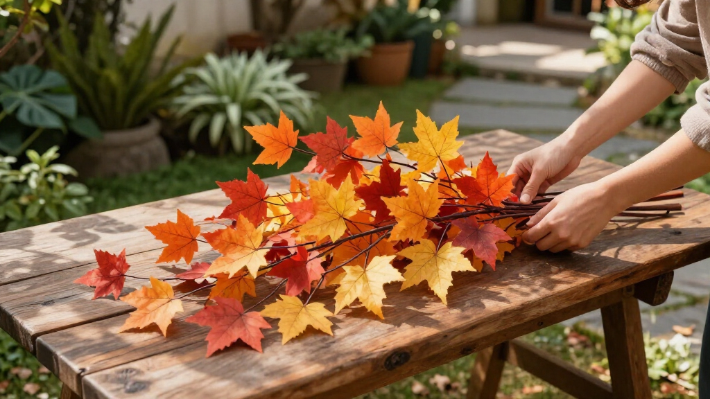 best faux fall foliage