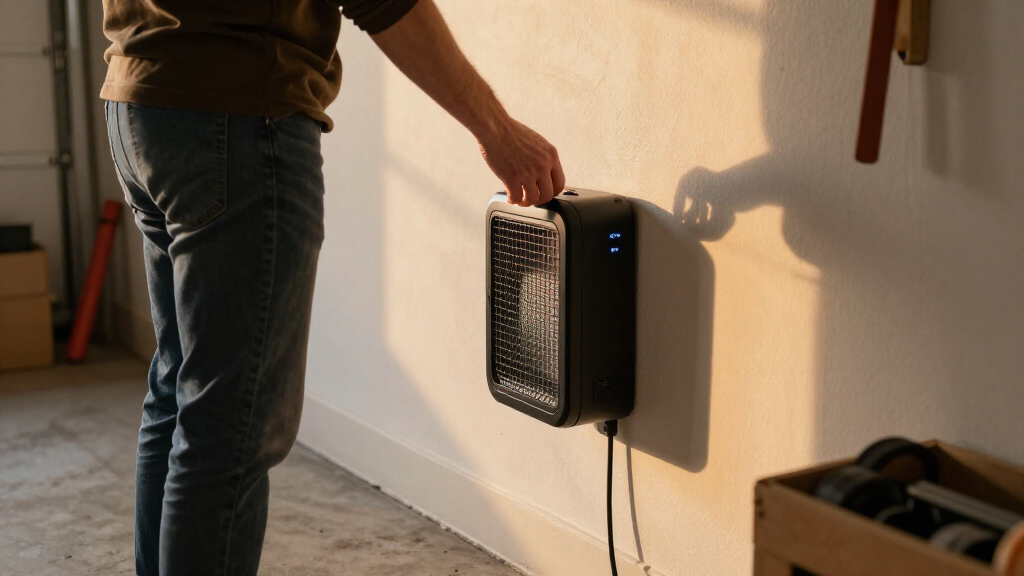 best hardwired smart garage heaters
