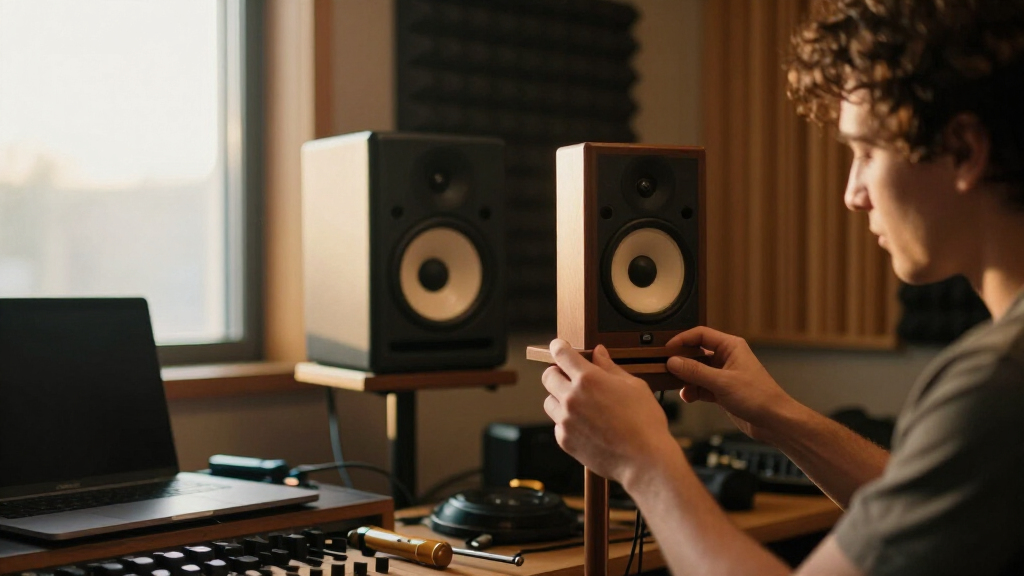 studio monitor speaker stands