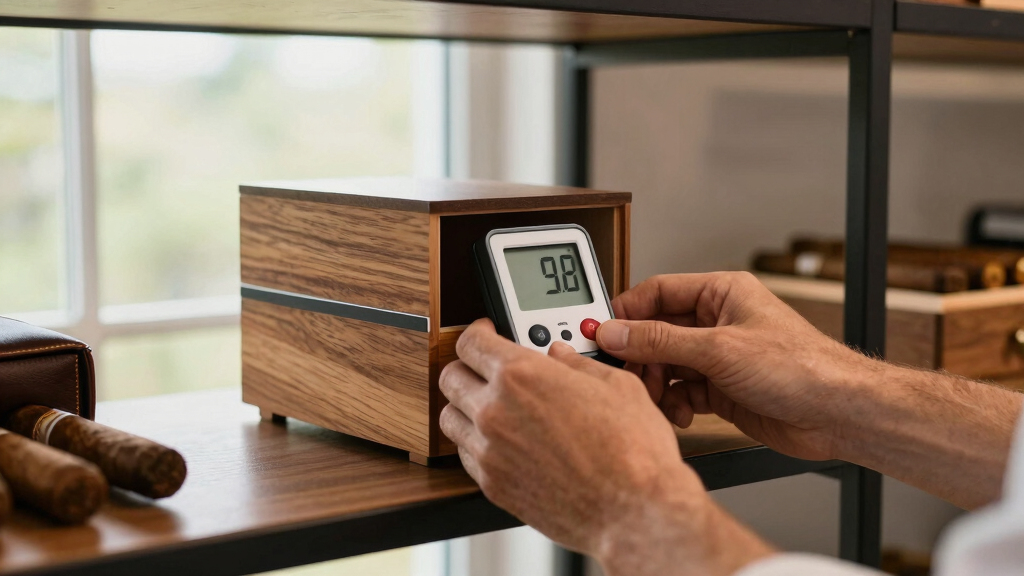 digital hygrometers for cigars