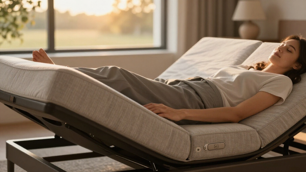 smart adjustable beds with lumbar support