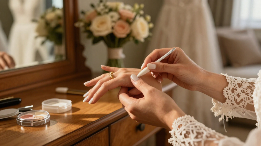 best bridal press-on nails