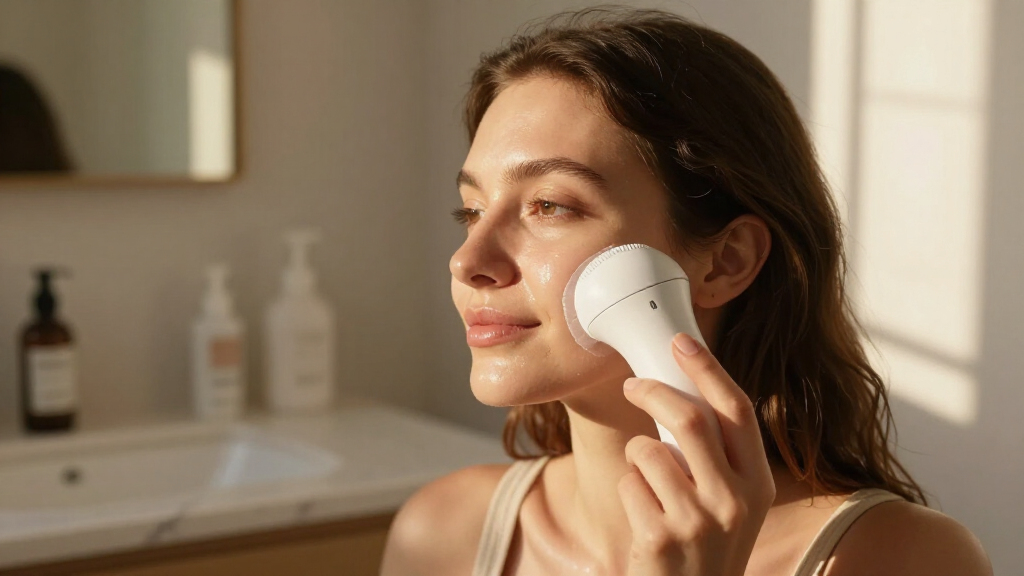at-home facial cleansing devices