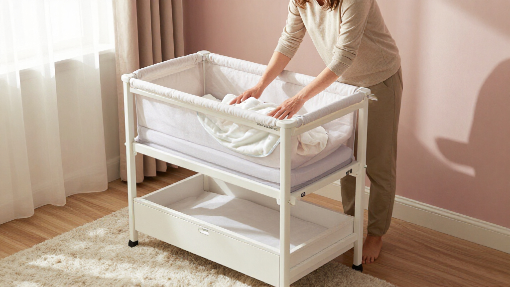 best bassinet bedside sleepers with storage