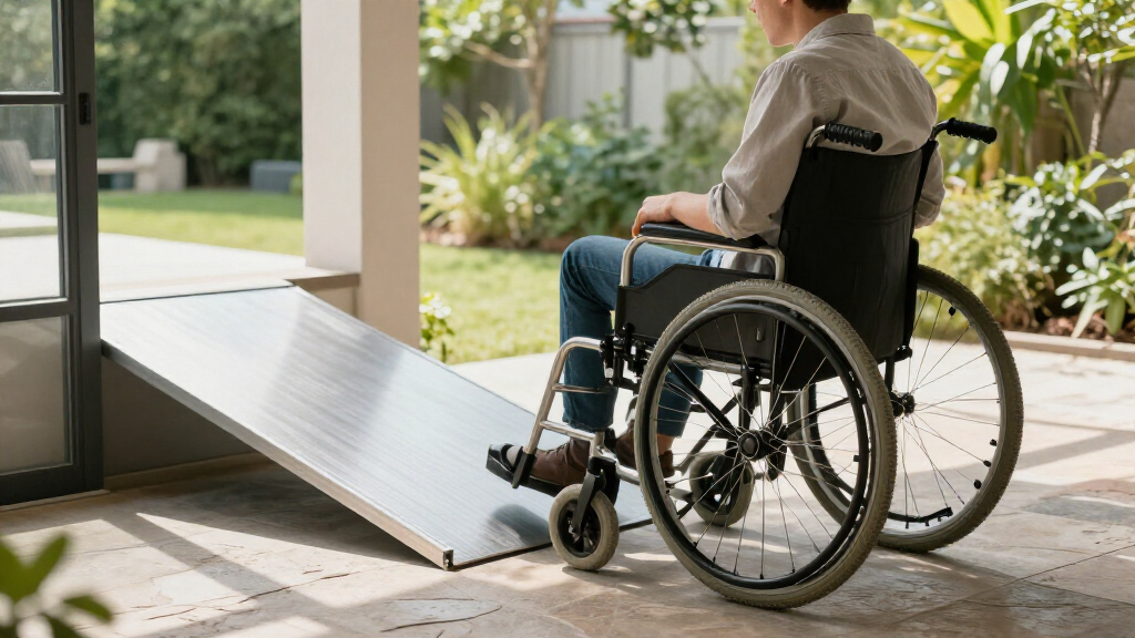best wheelchair ramp for home entrance
