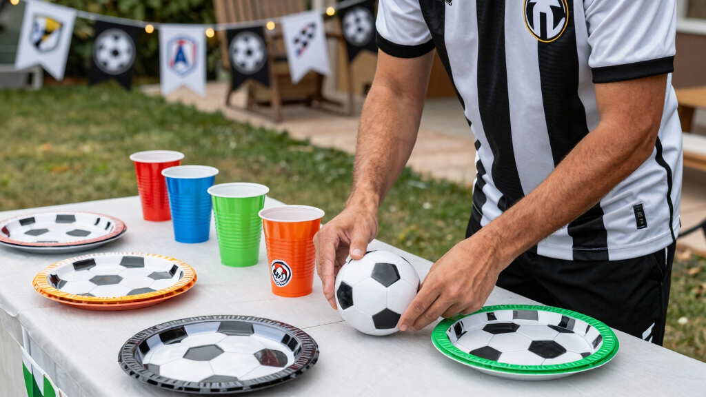 soccer-themed party supplies