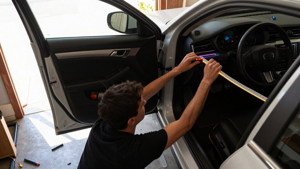car interior ambient lighting kits