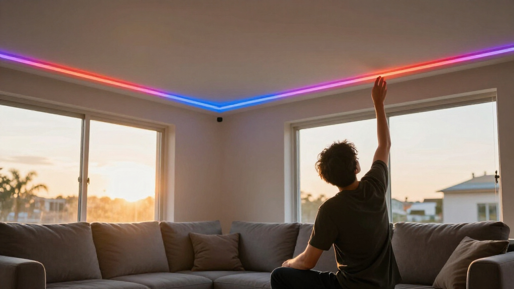 smart home LED light strips