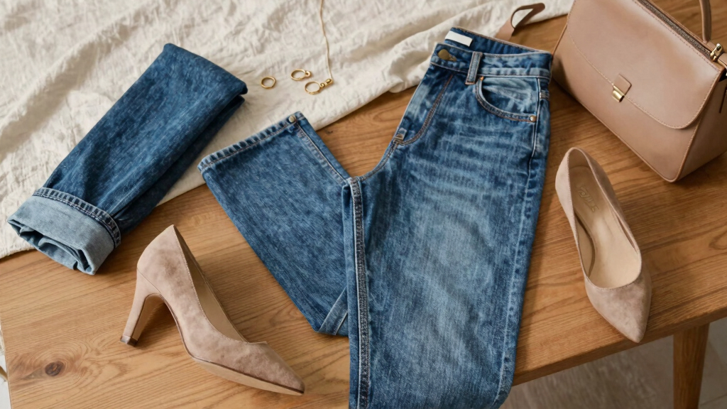 best heeled shoes to wear with jeans