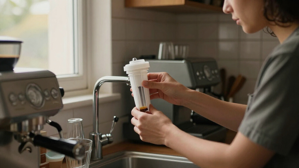 water softener filter for espresso machines