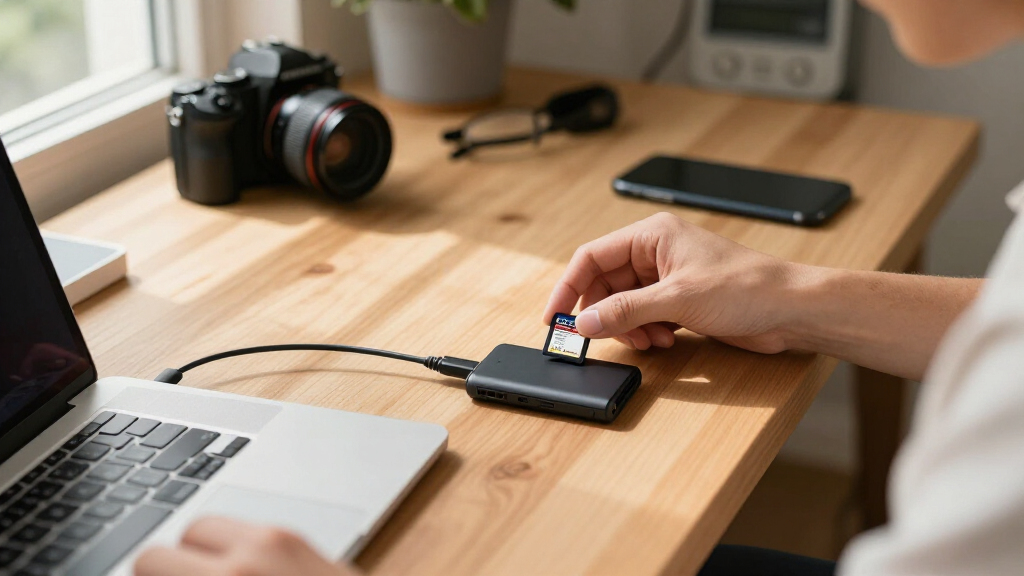 best docks with SD card readers for creators