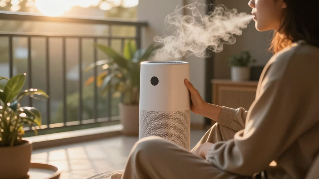 portable air purifier for smoke