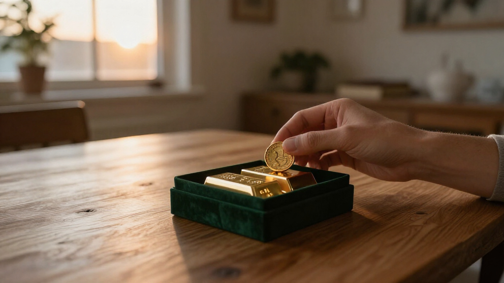 gold bar coin gift sets