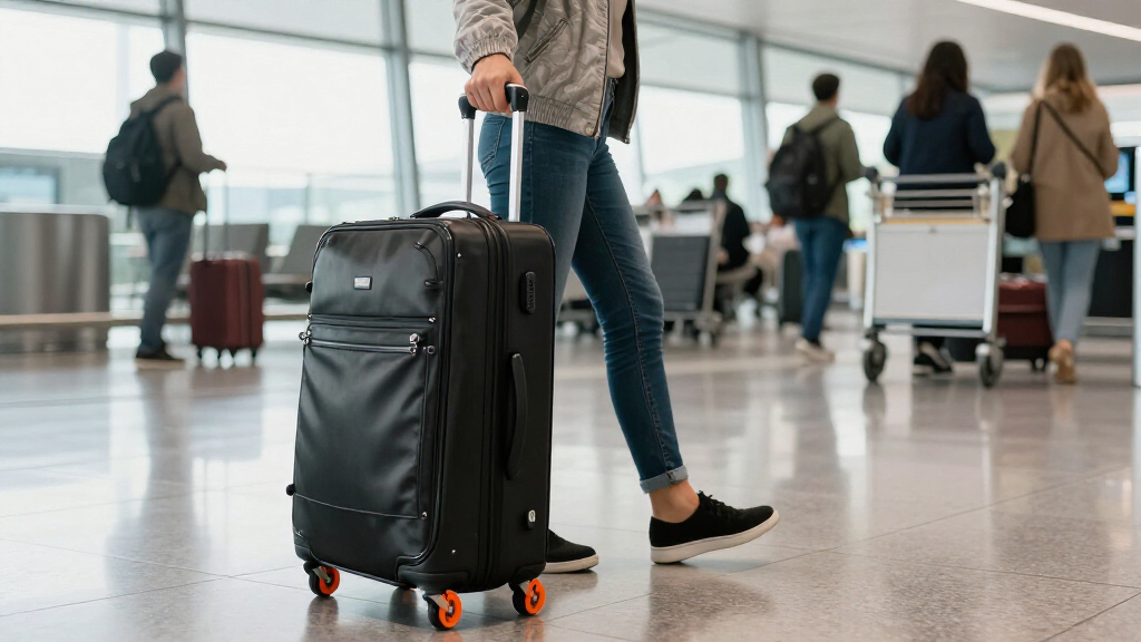 carry on suitcase with replaceable wheels