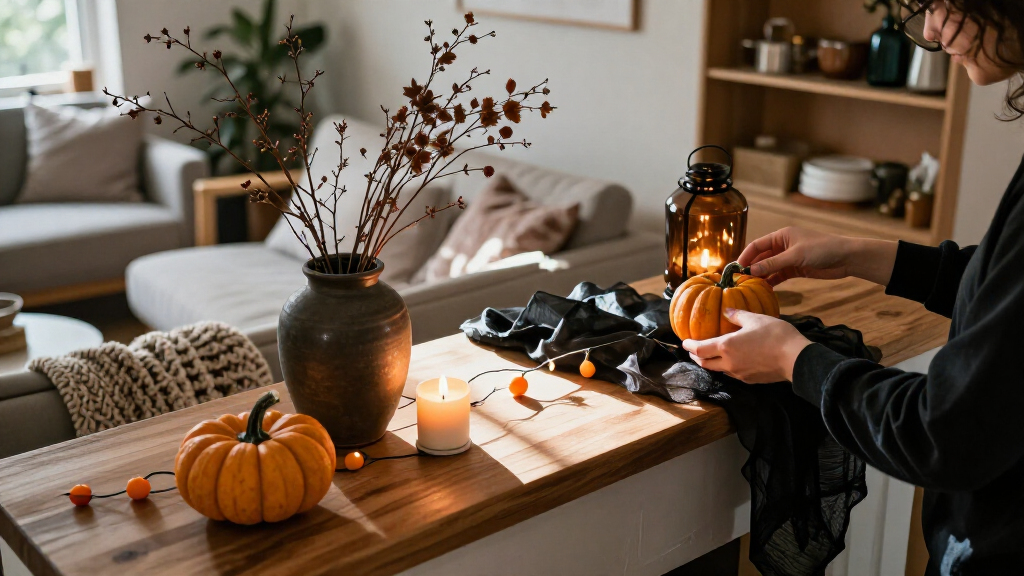 spooky indoor decorations