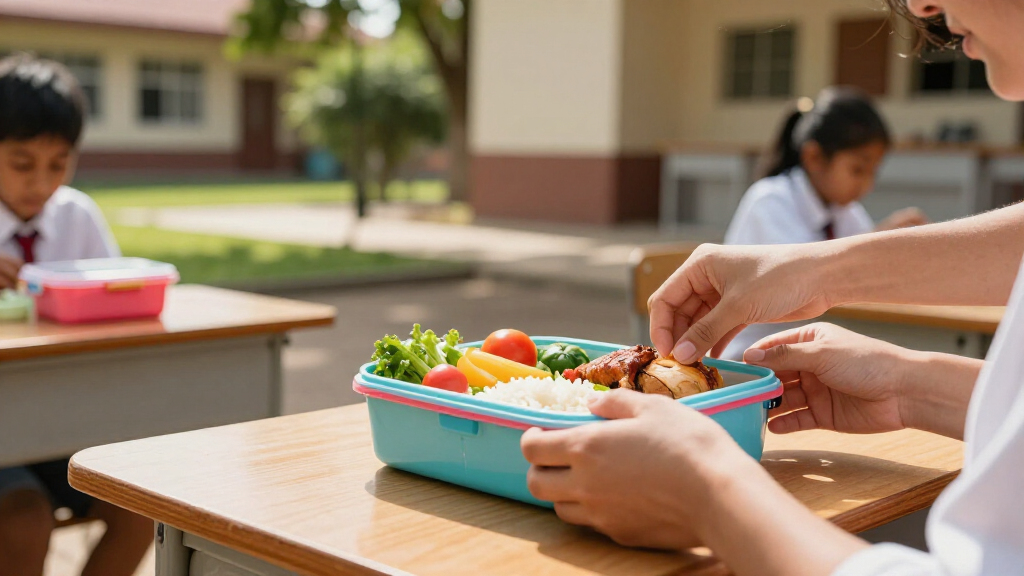 halal lunch boxes for students