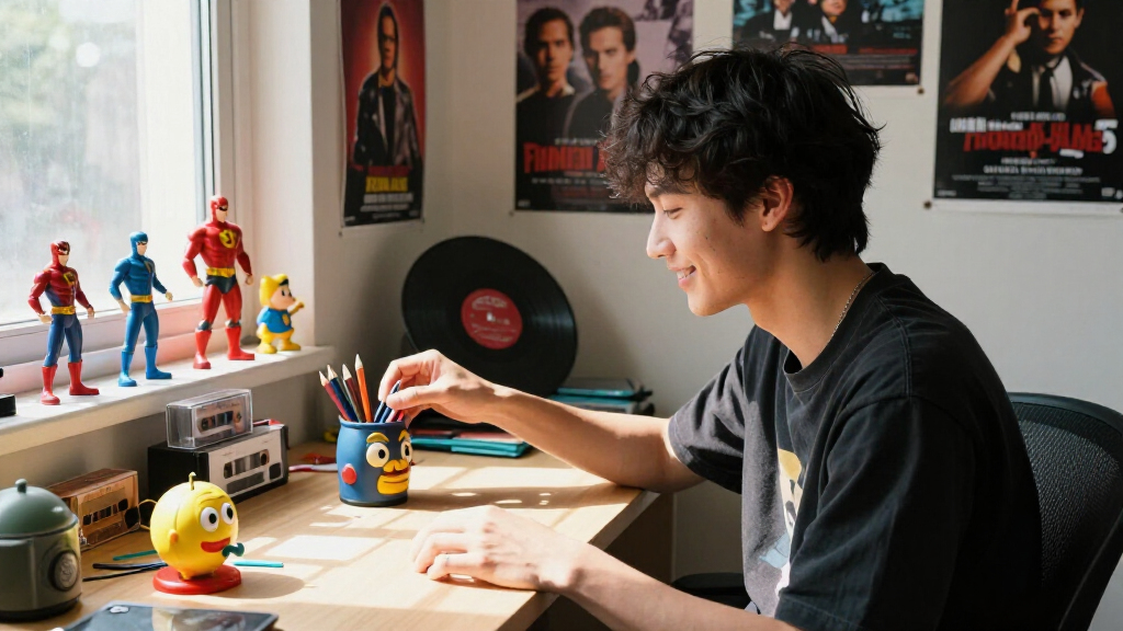 pop culture-themed desk accessories
