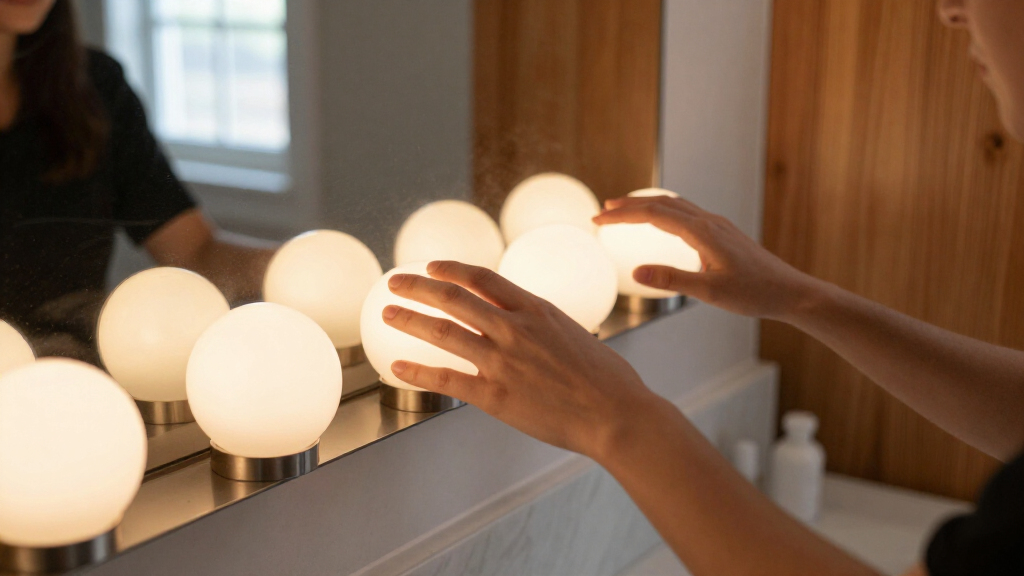 best vanity lights for bathroom mirrors
