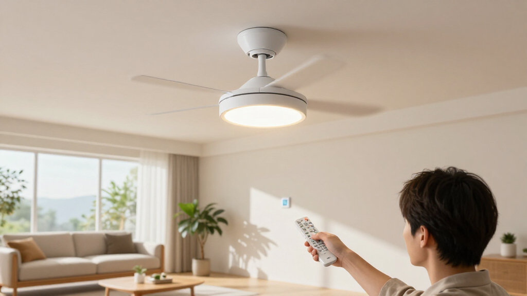 smart ceiling fans with remote control