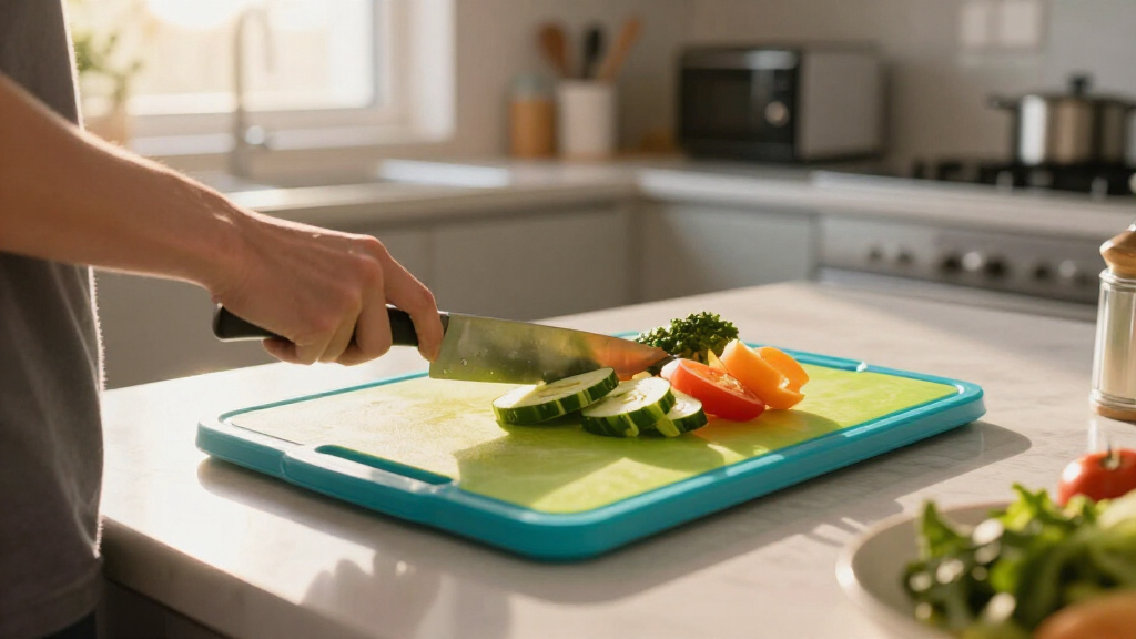plastic cutting boards for knives