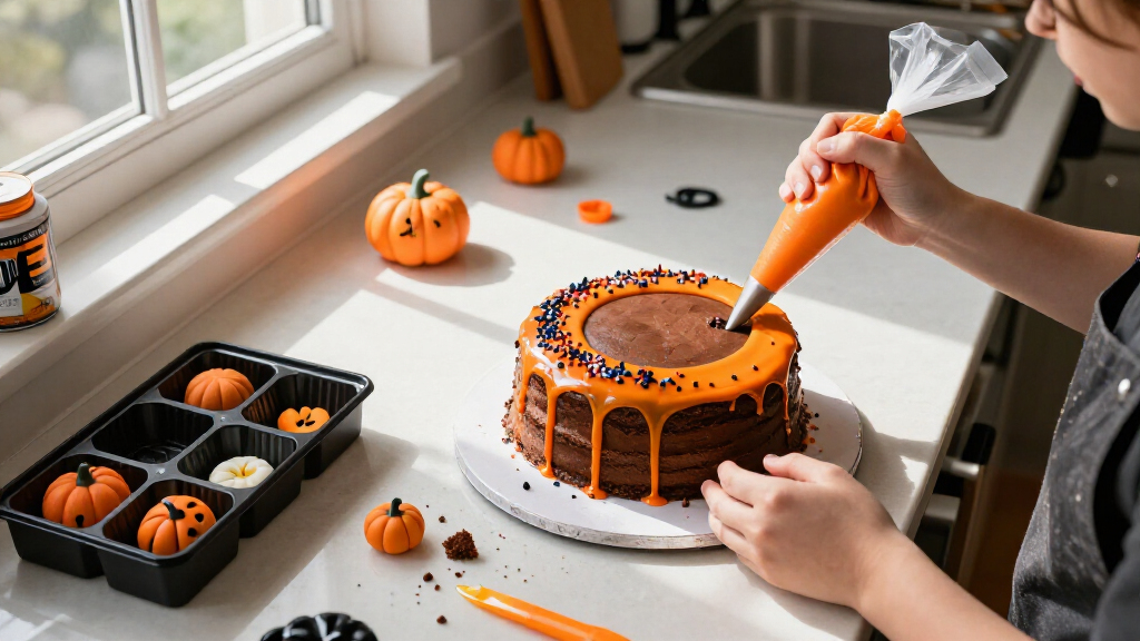 halal Halloween cake decorating kits