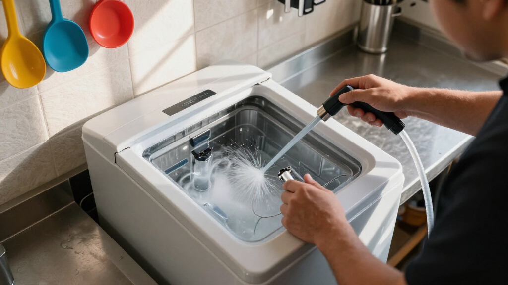 best self cleaning ice makers for mobile kitchens