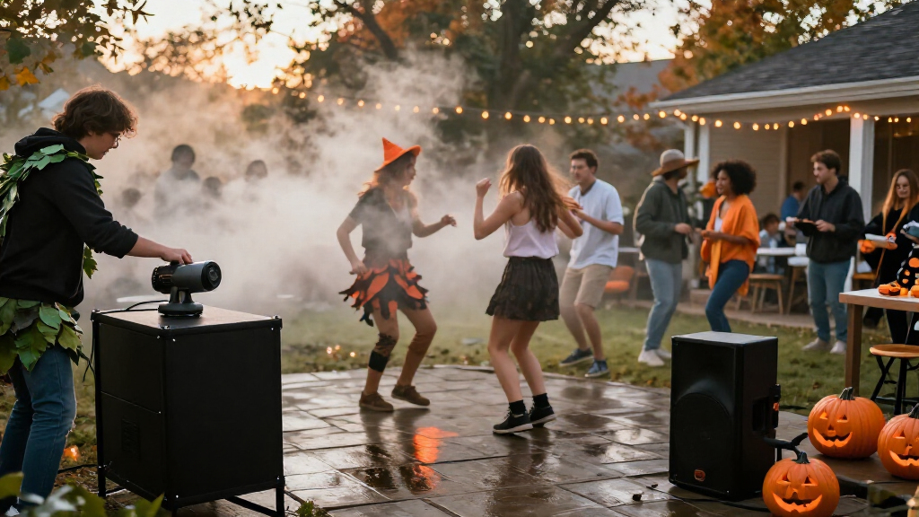 Halloween fog machines for parties