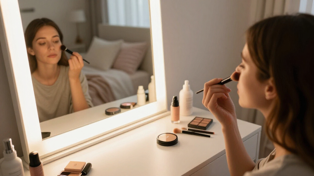Why the Best Vanity Desk With Lights for Self Love Feels Transformative