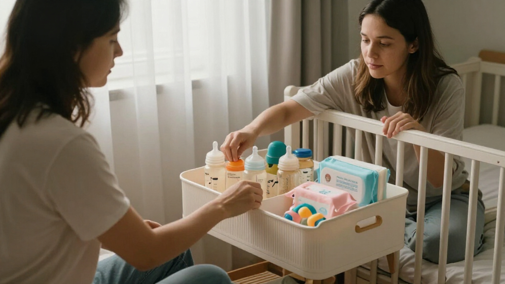 best bedside caddies for middle of the night feedings