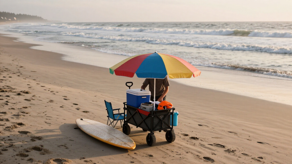 rated heavy duty beach carts